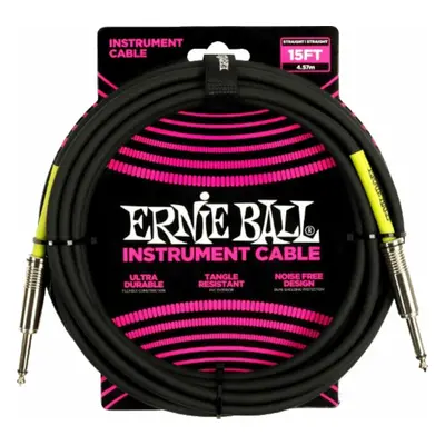 Ernie Ball PVC Straight Straight Inst Cable 4,6 m Egyenes - Egyenes Hangszórókábel