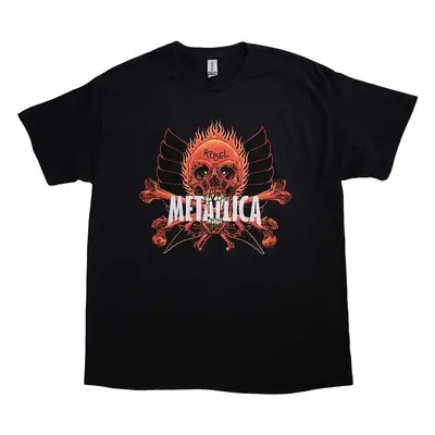 Metallica Ing Rebel Unisex Black