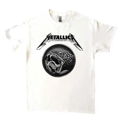 Metallica Ing Black Album Poster Unisex White