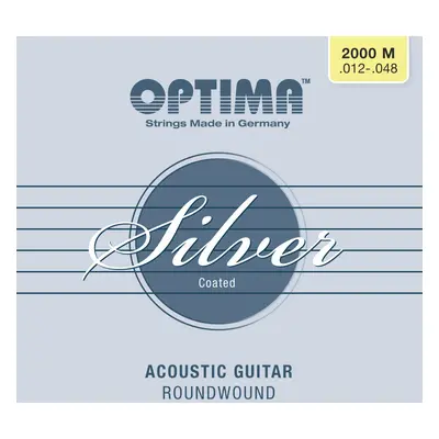 Optima 2000.M Silver Acoustic Medium Akusztikus gitárhúrok