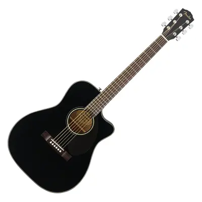 Fender CC-60SCE Concert Black Elektroakusztikus gitár