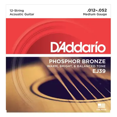 D'Addario EJ39 Akusztikus gitárhúrok