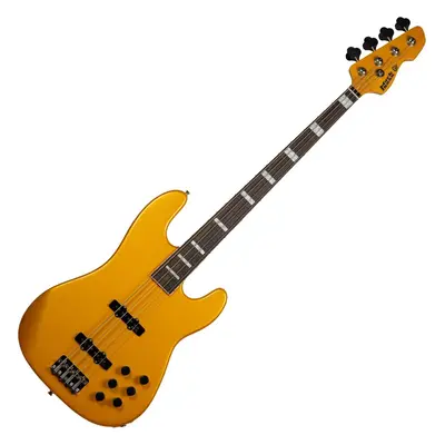 Markbass GV GLOXY CR RW Metallic Yellow Elektromos basszusgitár