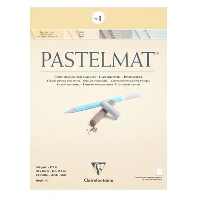 Clairefontaine Pastelmat Glued Pad N1 Vázlattömb g