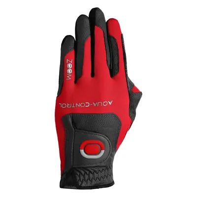 Zoom Gloves Aqua Control Golf Black/Red Bal kéz Férfi kesztyű