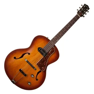 Godin 5th Avenue Kingpin P90 Cognac Burst Félakusztikus - jazz-gitár