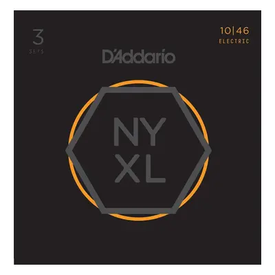 D'Addario NYXL1046-3P Elektromos gitárhúrok