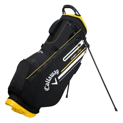 Callaway Chev Dry Stand Bag Black/Golden Rod