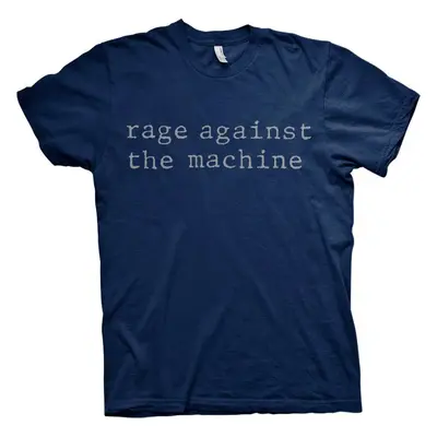 Rage Against The Machine Ing Original Logo Unisex Navy Blue