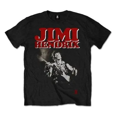 Jimi Hendrix Ing Block Logo Unisex Black