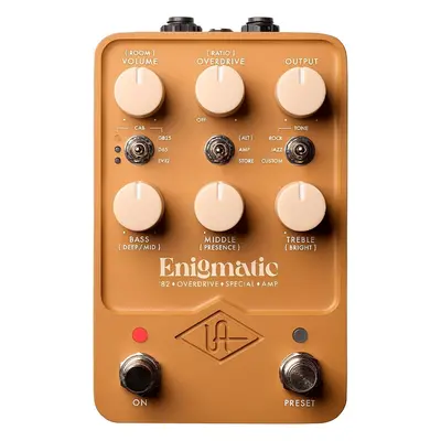 Universal Audio UAFX Enigmatic '82 Overdrive Rackes gitárerősítők és előfokok