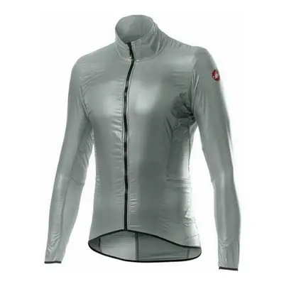 Castelli Aria Shell Kabát Silver Gray