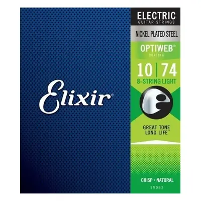 Elixir Optiweb Light String Elektromos gitárhúrok