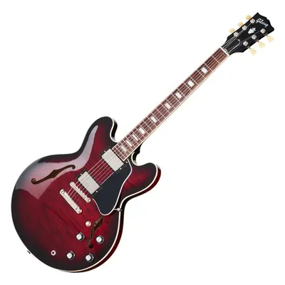 Gibson ES-335 Figured Blood Moon Burst Félakusztikus - jazz-gitár