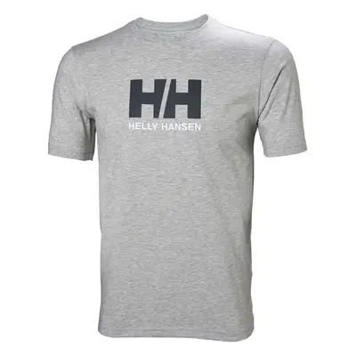 Helly Hansen Men's HH Logo Rövid ujjú póló Grey Melange