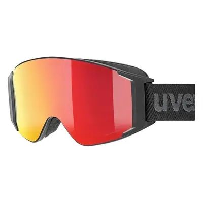 UVEX g.gl TOP Black Mat/Mirror Red/Polavision Síszemüvegek