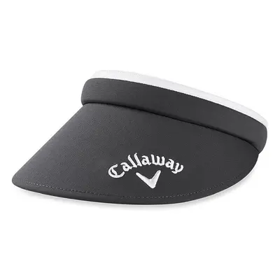 Callaway Clip Visor Charcoal/White