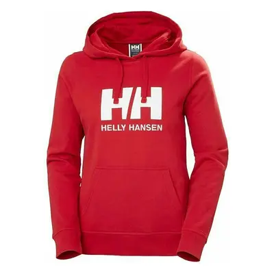 Helly Hansen Women's HH Logo Kapucnis pulóver Red