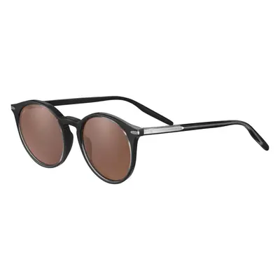 Serengeti Leonora Shiny Transparent Black/Mineral Polarized Drivers Életmód szemüveg