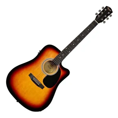 Fender Squier SA-105CE Sunburst Elektroakusztikus gitár