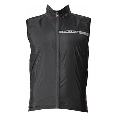 Castelli Squadra Stretch Mellény Light Black/Dark Gray