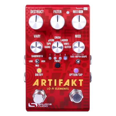 Source Audio SA Artifakt Lo-Fi Elements Gitáreffekt