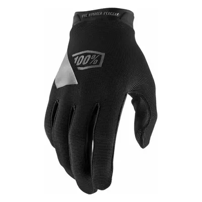 100% Ridecamp Gloves Black/Charcoal Kesztyű kerékpározáshoz