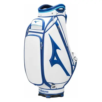 Mizuno Tour Staff Bag White/Blue Golf Staff Bag