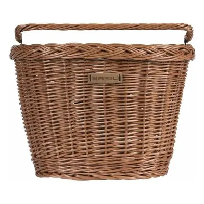 Basil Bremen Wicker Basket Kerékpár kosár Natural