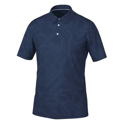 Galvin Green Maze Mens Breathable Short Sleeve Shirt Navy Rövid ujjú póló