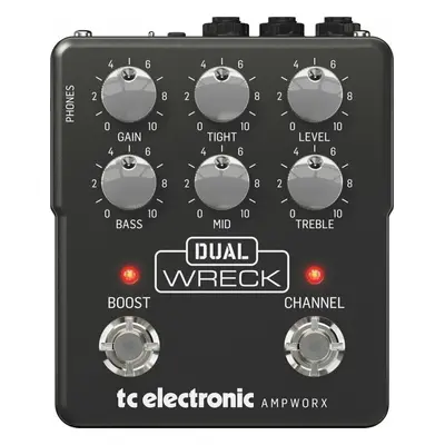 TC Electronic Dual Wreck Preamp Rackes gitárerősítők és előfokok