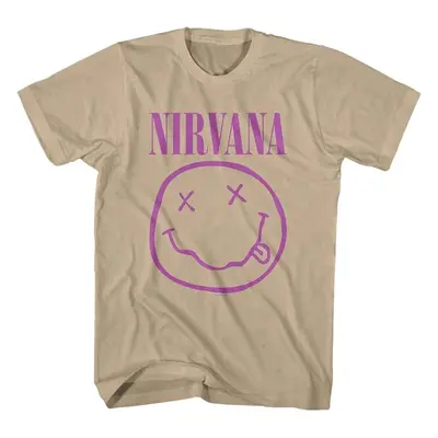 Nirvana Ing Purple Happy Face Unisex Sand