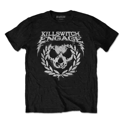 Killswitch Engage Ing Skull Spraypaint Unisex Black