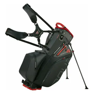 Big Max Aqua Hybrid Stand Bag Black/Charcoal/Red