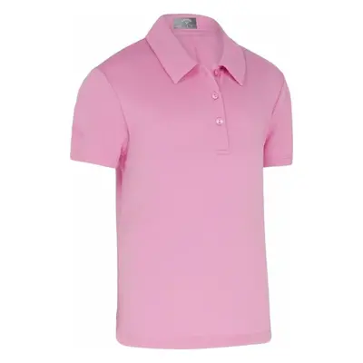 Callaway Youth Micro Hex Swing Tech Pink Sunset Rövid ujjú póló