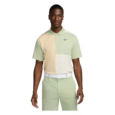 Nike Dri-Fit Victory+ Blocked Mens Honeydew/Coconut Milk/Pale Vanilla/Black Rövid ujjú póló