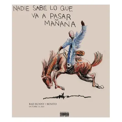 Bad Bunny - Nadie Sabe Lo Que Va A Pasar Manana (Metallic Blue Coloured) (2 LP)