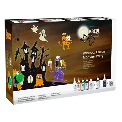 Kreul Üveg színek készlete Monster Party x ml