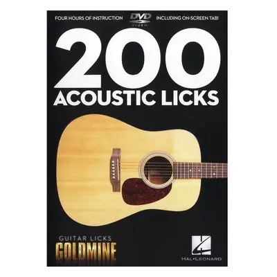 Hal Leonard Acoustic Licks - Guitar Licks Goldmine Kották