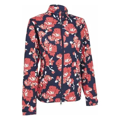 Callaway Women Floral Softshell Peacoat Logo Pulóver