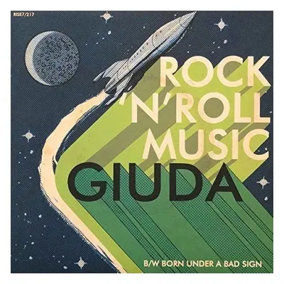 Giuda - Rock N Roll Music (Green Coloured) (7" Vinyl)