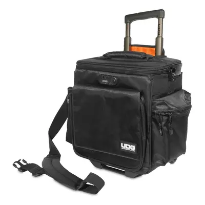 UDG Ultimate SlingBag Trolley DeLuxe MK2 BK/OR DJ Kerekes táska