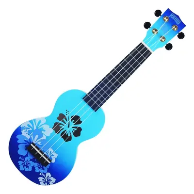 Mahalo Hibiscus Hibiscus Blue Burst Szoprán ukulele