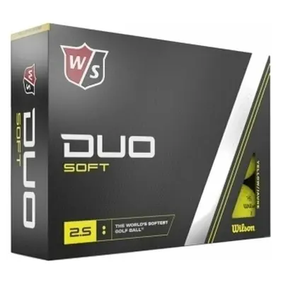 Wilson Staff Duo Soft Golf Balls Yellow Standard Golflabda