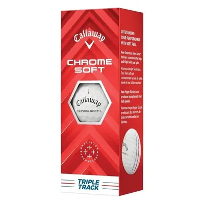 Callaway Chrome Soft White Triple Track Golflabda