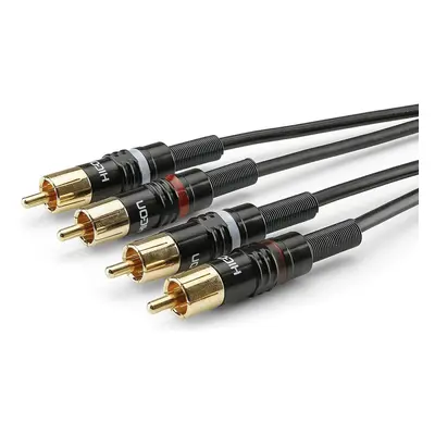 Sommer Cable Basic HBP-C2-0090 0,9 m Fekete Hi-Fi Audio kábel