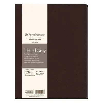 Strathmore Serie Toned Gray Hardbound Book Vázlattömb g