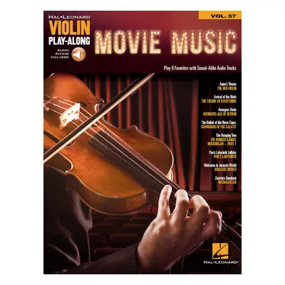 Hal Leonard Movie Music Violin Kották