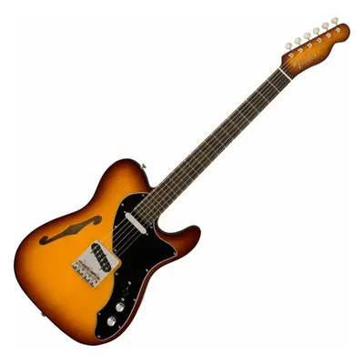 Fender Suona Telecaster Thinline EB Violin Burst Félakusztikus - jazz-gitár