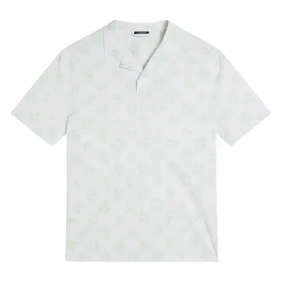 J.Lindeberg Resort Regular Fit Shirt Print White Sphere Dot Rövid ujjú póló